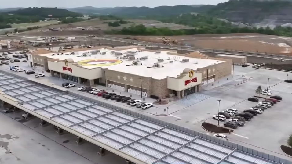 Stacja benzynowa Buc-ee ma powierzchnię 22,5 tys. metrów kwadratowych