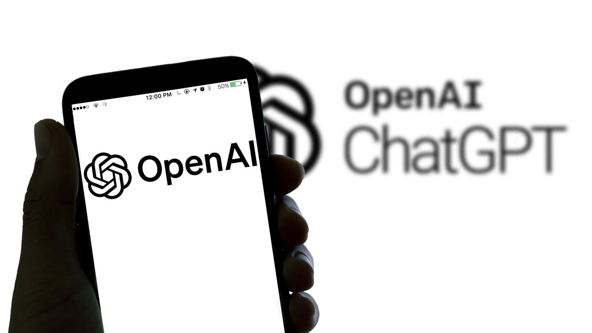 SPAIN - 2026/02/04: In this photo illustration, the Chat GPT logo of the AI company Open AI seen displayed on a smartphone and in the background. (Photo Illustration by Davide Bonaldo/SOPA Images/LightRocket via Getty Images)