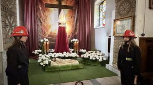 Grójec: OSP na warcie przy Grobie w kościele św. Mikołaja