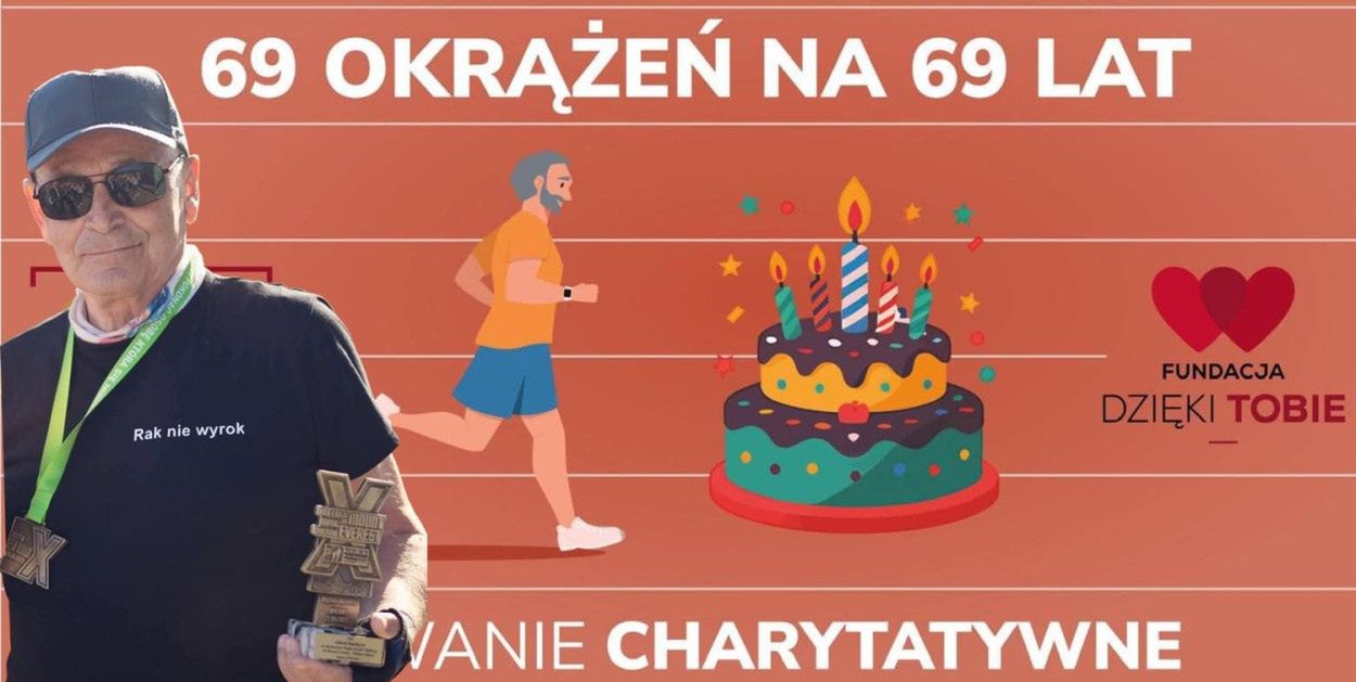 Bytów: Bieg z Sercem. 69 okrążeń na 69 lat