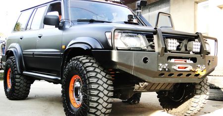 Tunning Nissana Patrola jako projektu Orange