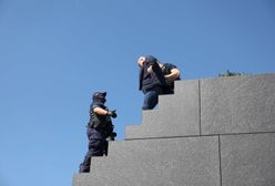 Incydent w trakcie miesięcznicy smoleńskiej. Interweniowała policja