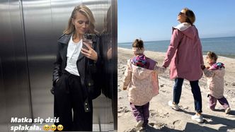 Wzruszona Agnieszka Kaczorowska nadaje z windy. "Matka się dziś SPŁAKAŁA"