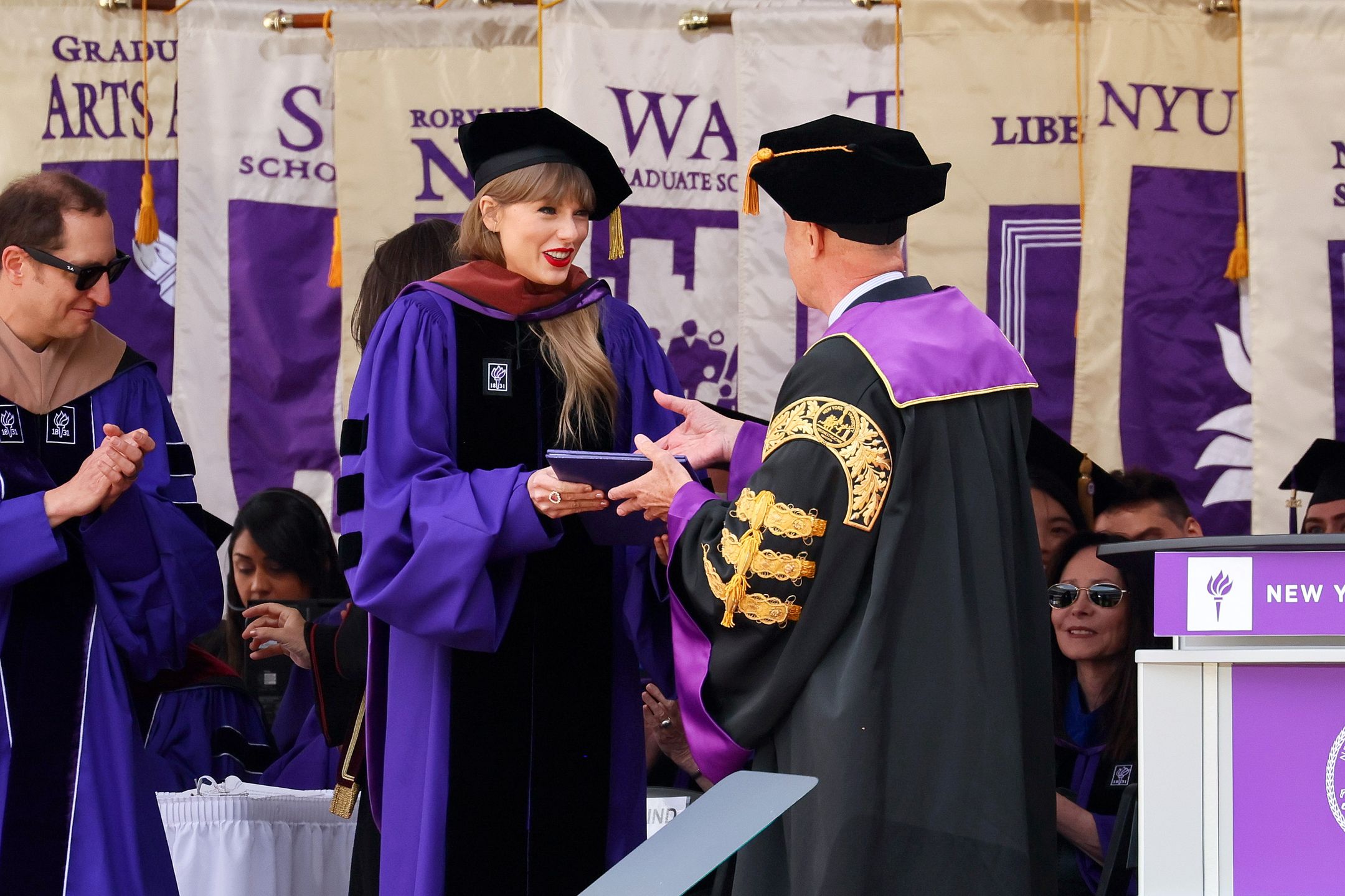 Taylor Swift odebrała honorowy doktorat