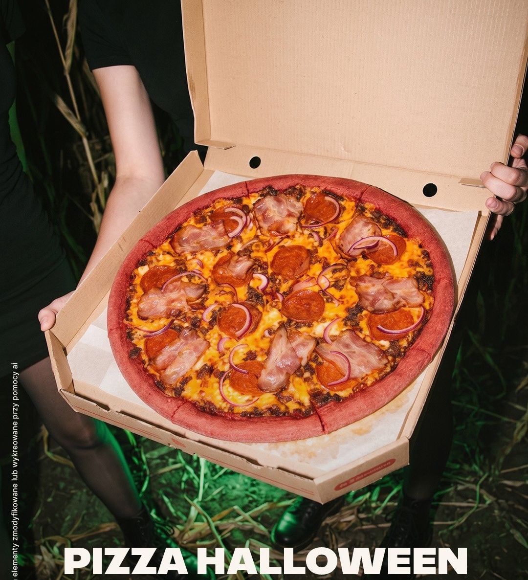 Pizza Halloween z Dagrasso