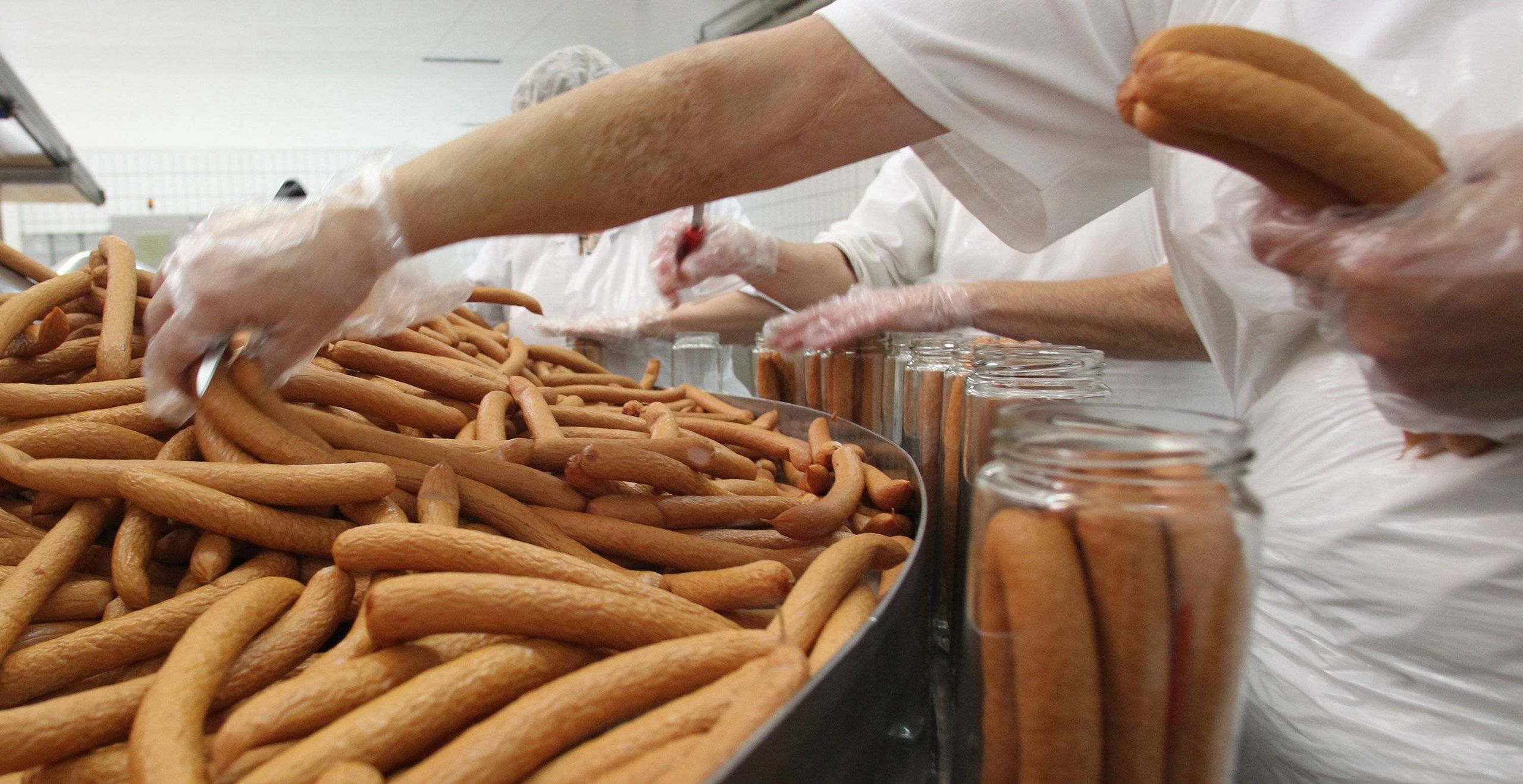 EU Protected Geographical Indication seal for sausages
Jens Wolf
wurst, seal, PGI, kie�basa, kie�baski, masarnia, mi�sa, mi�so, par�wki, produkcja, w�dliny, zak�ad