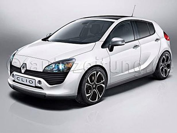 Renault Clio IV - wizja artysty