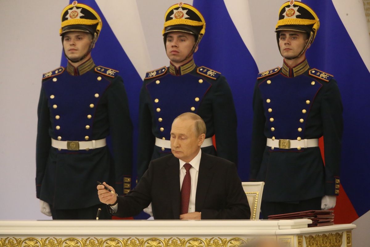 Władimir Putin - prezydent Rosji