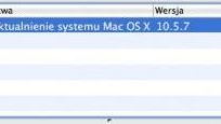 Aktualizacja Mac OS X 10.5.7 i obsługa nowych aparatów 1