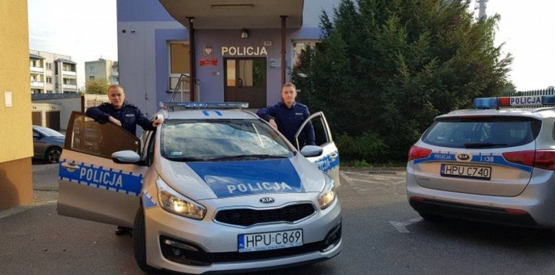 Policjanci z Chodzieży uratowali mężczyznę