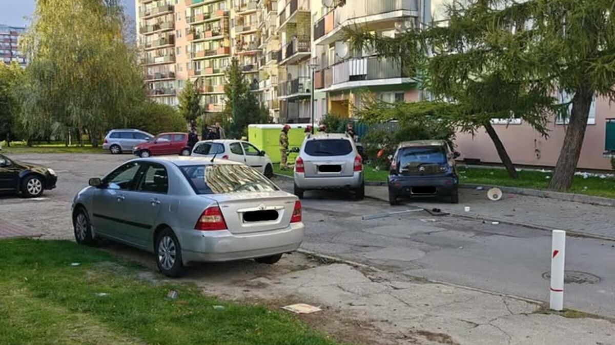 Mężczyzna wypadł z balkonu mieszkania na 9. piętrze przy ul. Zimowej w Lublinie