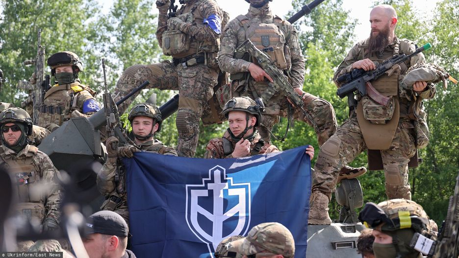 Przeciwnicy Putina z Legionu Wolność Rosji 