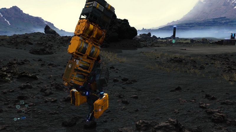Death Stranding - obładowany po brzegi