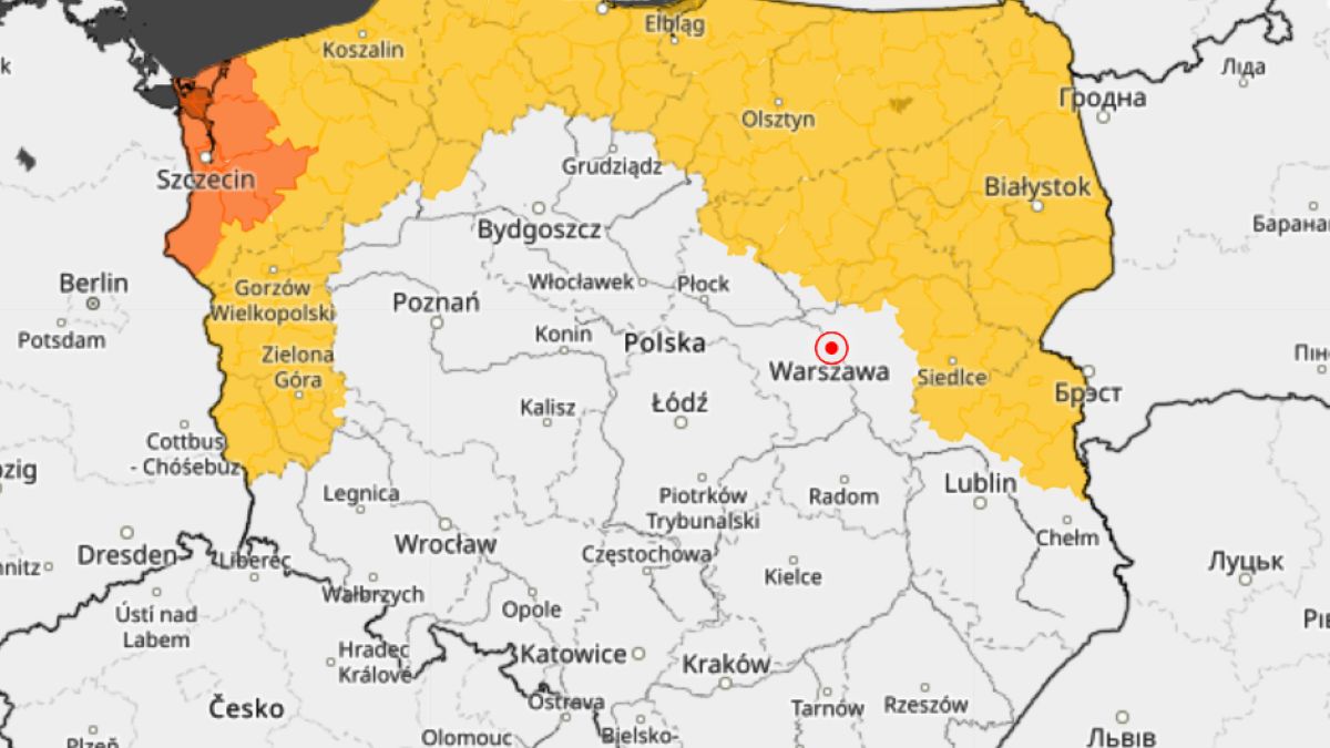 IMGW wydaje ostrzeżenia