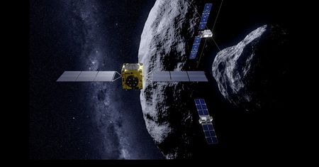 Hera zbliża się do planetoidy Didymos. Zobaczymy skutki zderzenia