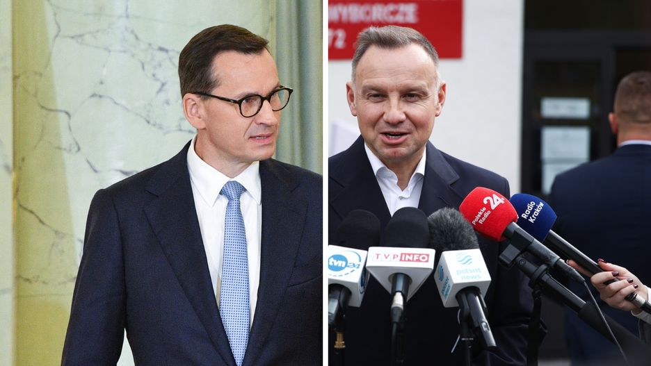 Mateusz Morawiecki w środę pojawił się w Pałacu Prezydenckim