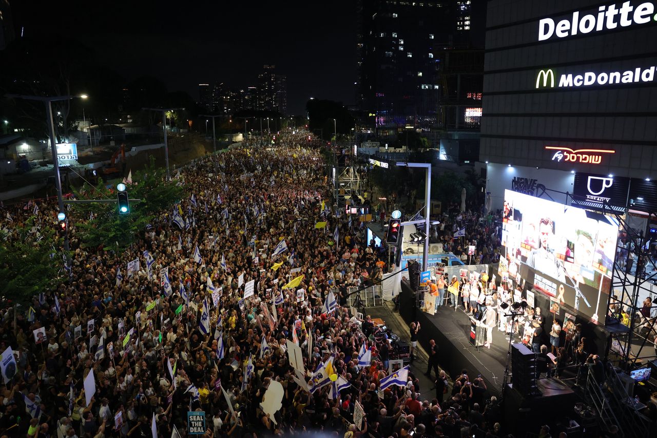 Protest in Tel Aviv