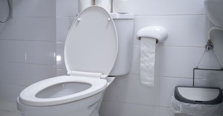 3-latek zaklinował się w nakładce na sedes. Musieli interweniować strażacy