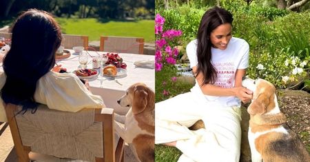 Meghan Markle pokazała imponujący widok z tarasu luksusowej rezydencji: "Backstage z sesji w moim domu"