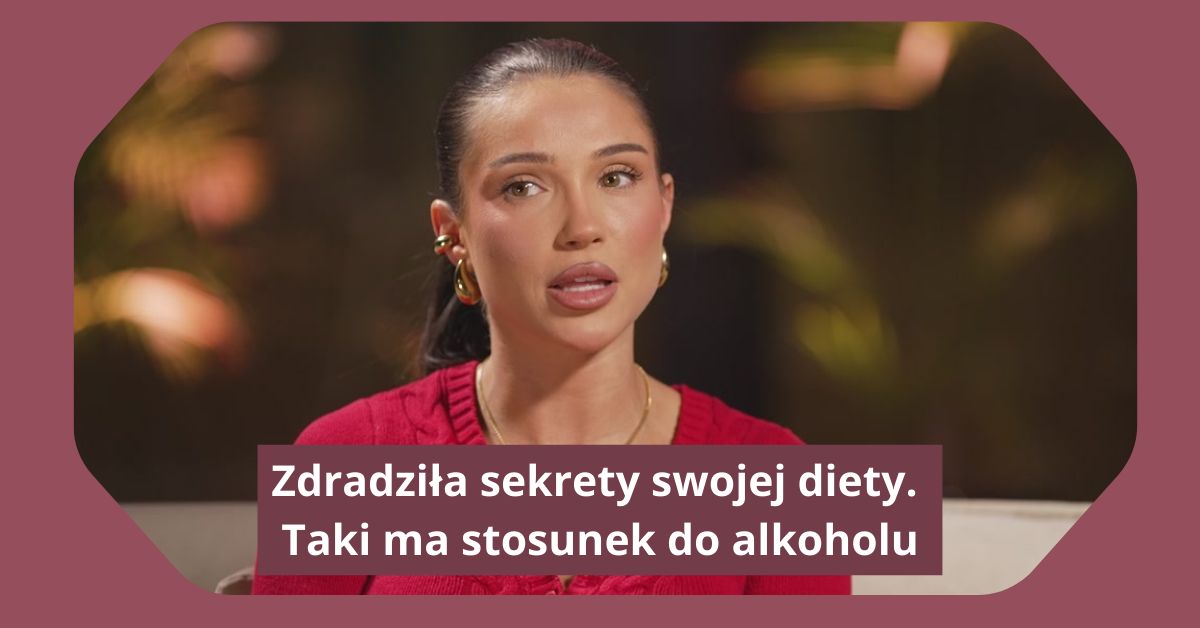 Zdradziła sekrety swojej diety. Taki ma stosunek do alkoholu
