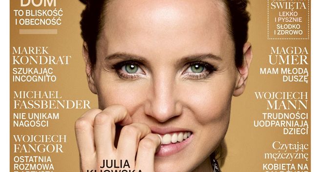 Grudniowe wydanie „Zwierciadła” z Julią Kijowską na okładce i kolędami