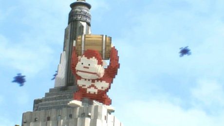 Pacman i Donkey Kong niszczą Nowy Jork! 1
