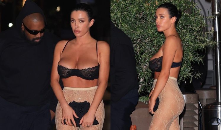 Bianca Censori i Kanye West przyłapani na randce w Los Angeles