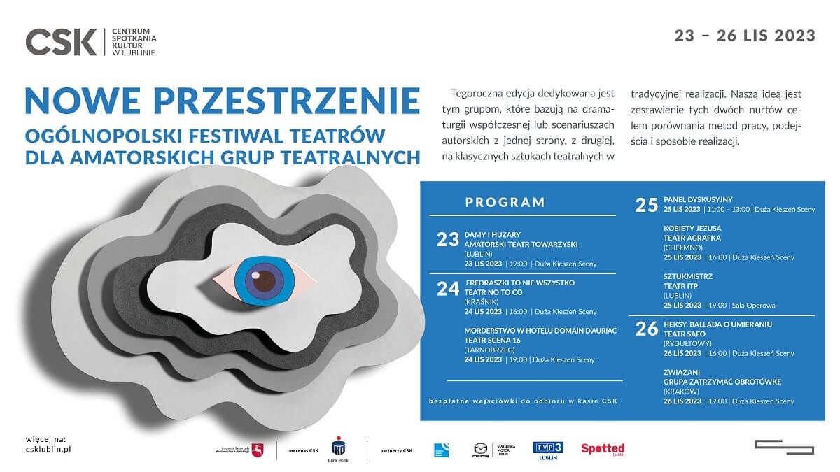 Grafika Ogólnopolski Festiwal Teatrów dla Amatorskich Grup Teatralnych