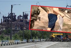 Tak wyglądała "filtracja" mieszkańców Mariupola. Jest nagranie