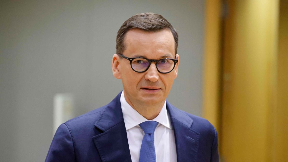 Mateusz Morawiecki pojawił się na konferencji w Brukseli
