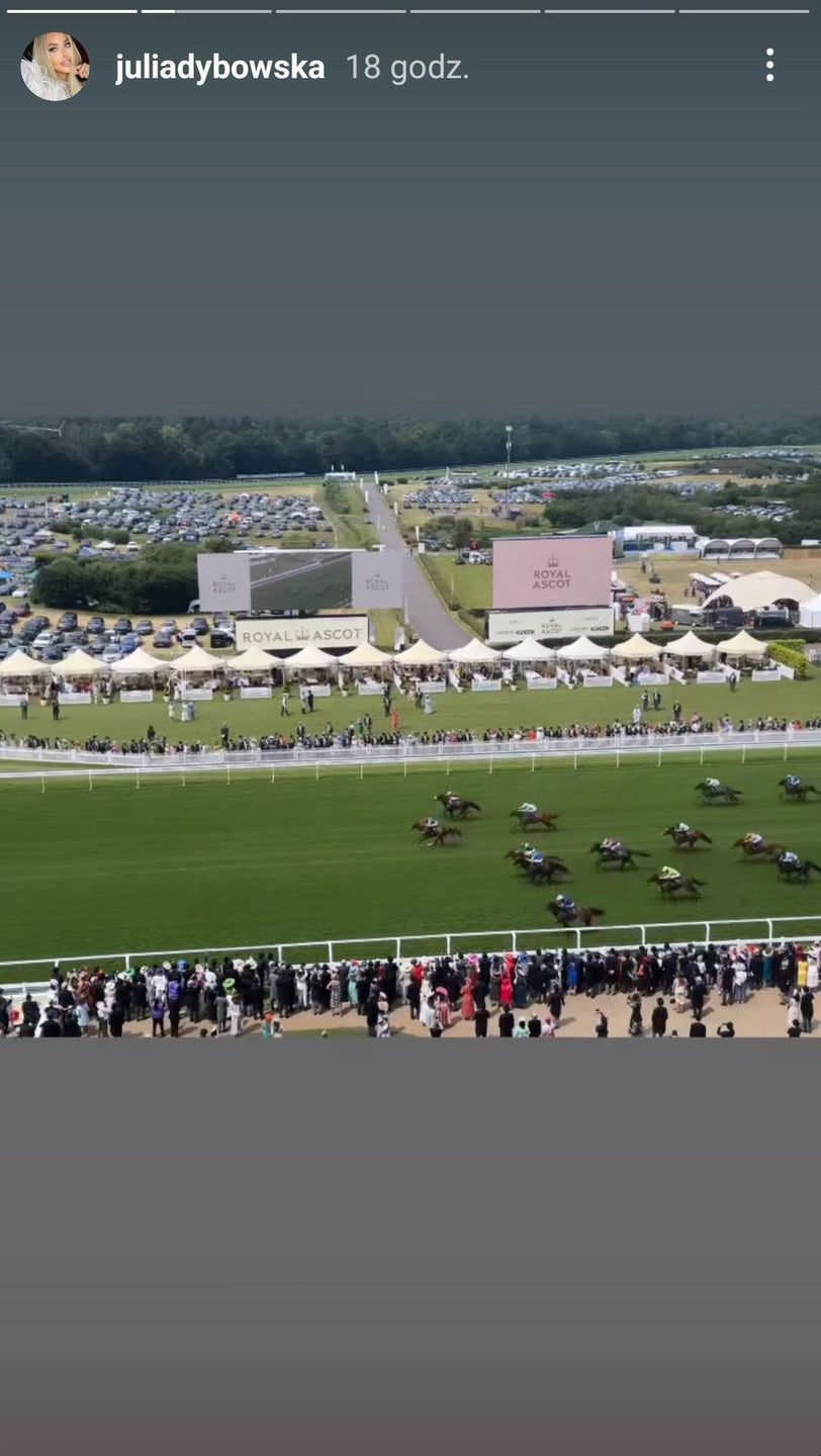 Julia Dybowska na Royal Ascot