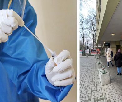 Koronawirus. Dodatkowy rachunek przed świętami. Polacy ustawiają się w kolejkach