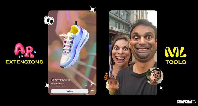 Snapchat wprowadza do oferty reklamowej filtry AR