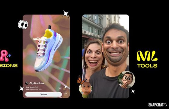 Snapchat wprowadza do oferty reklamowej filtry AR