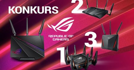 Wyniki konkursu: Szybka i nowoczesna sieć z ASUS ROG