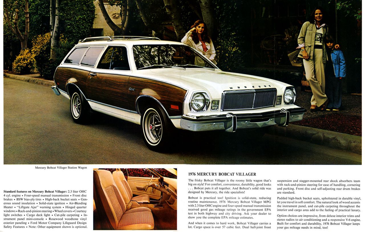 1976 Mercury Bobcat Villager (fot. lov2xlr8.no)