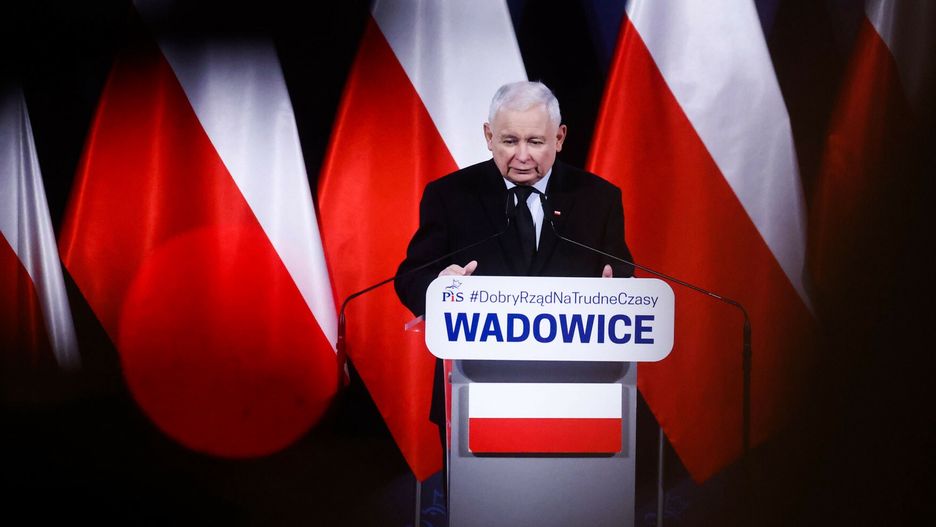 Jarosław Kaczyński w Wadowicach