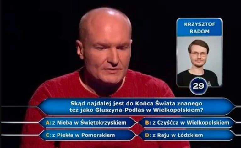 W "Milionerach" padło pytanie za milion. Poradzilibyście sobie z nim? 