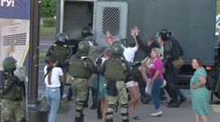Białoruś. Kolejny dzień zamieszek. Milicja brutalnie tłumi protesty
