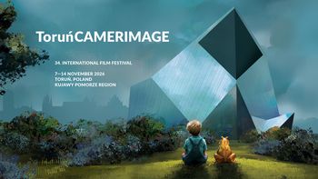 Nowy plakat ToruńCAMERIMAGE 2026. Motyw przewodni przypomina o sile dziecięcych marzeń