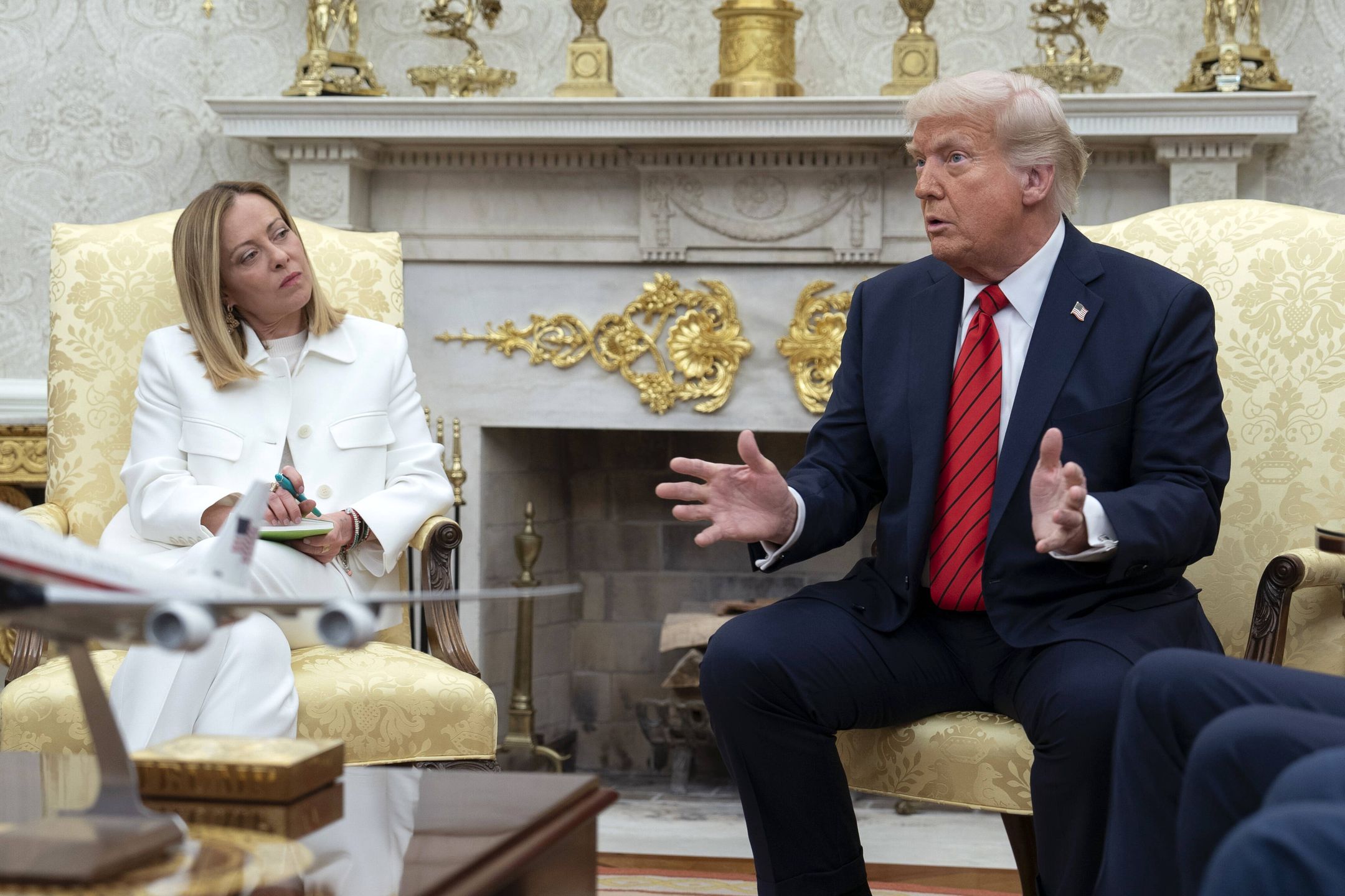 Giorgia Meloni Donald Trump 