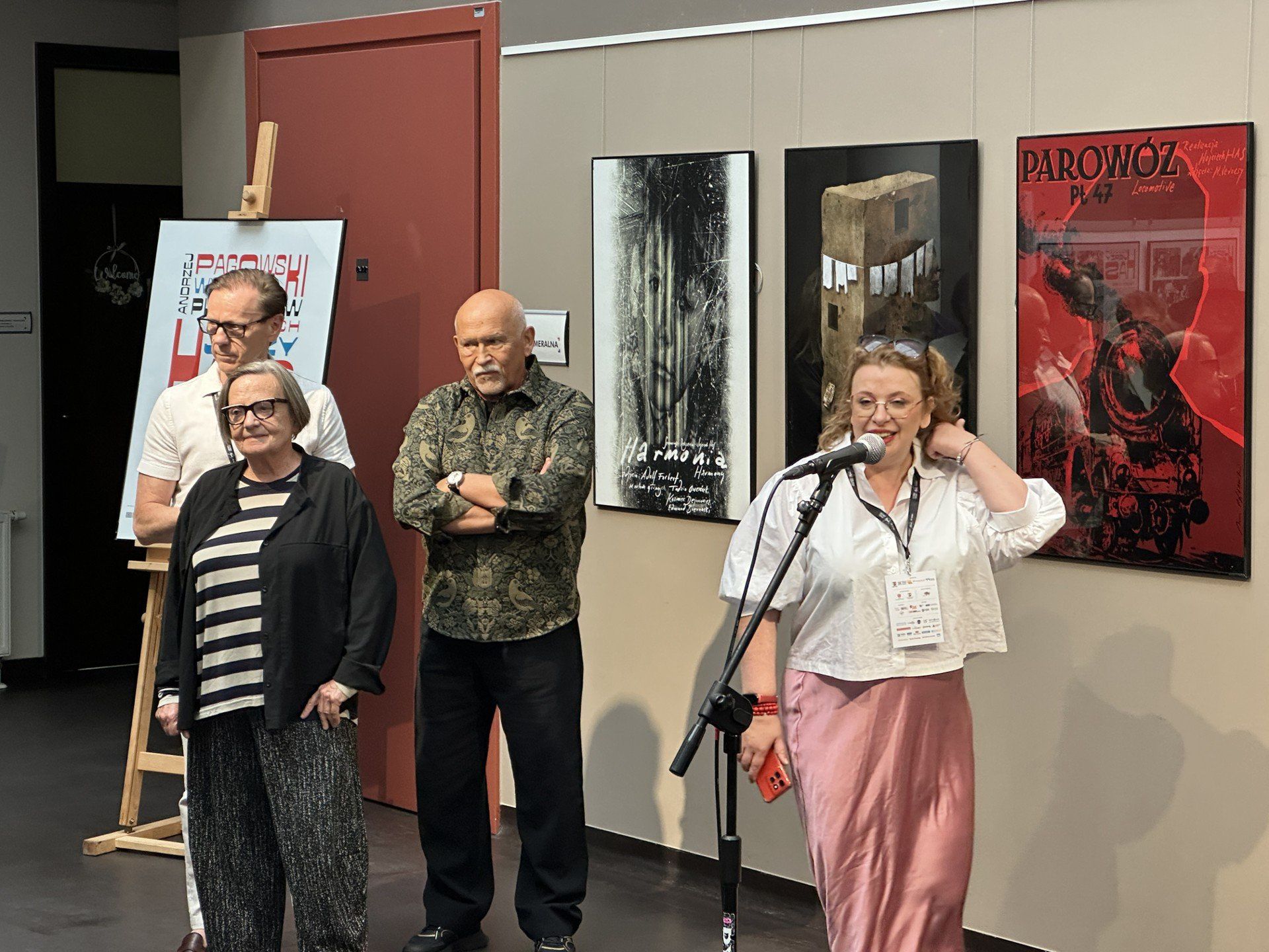 Na Festiwalu Filmowym Wajda na Nowo obecna była m.in. Agnieszka Holland