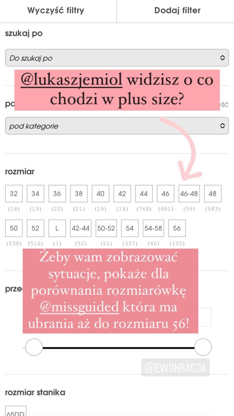 Influencerka krytykuje kolekcję Jemioła