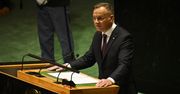 "Zupełnie fałszywa logika". Duda grzmiał na forum ONZ