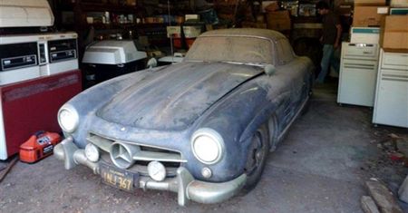 Mercedes 300SL Gullwing Special Edition - kolejne garażowe znalezisko