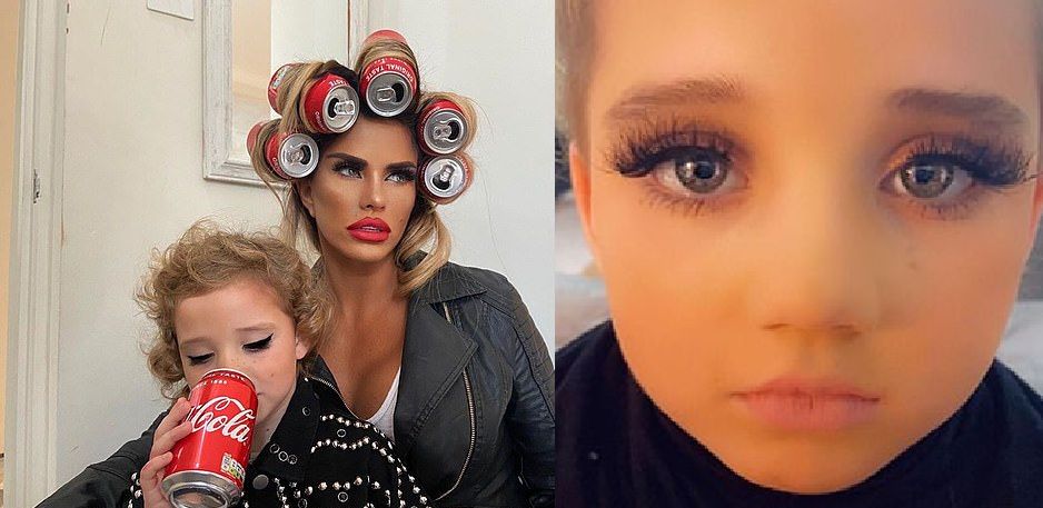 6-letnia córka Katie Price w pełnym makijażu. Fani oburzeni: "Jest za młoda!"