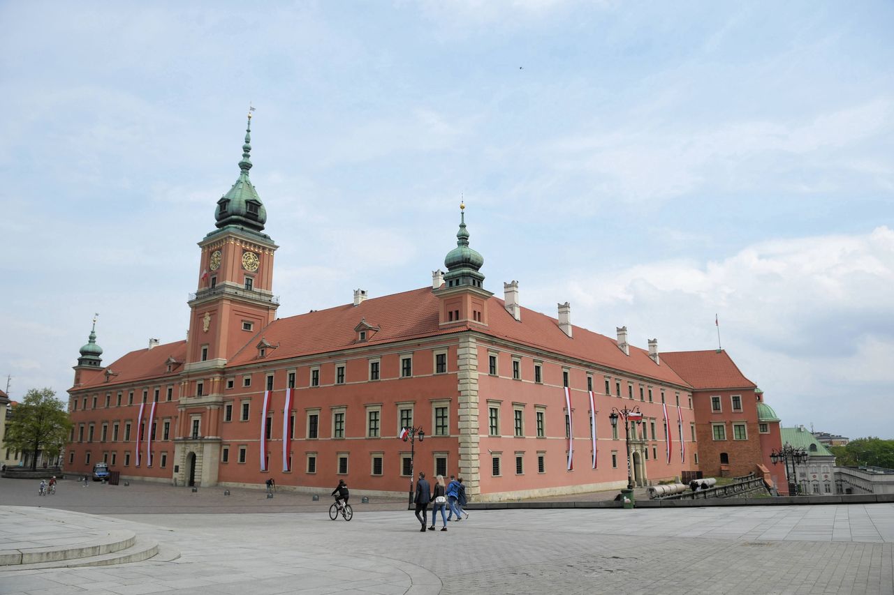Koronawirus w Warszawie. Zamek Królewski otwarty dla zwiedzających