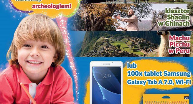 BIC z loterią i konkursem dla dzieci w Biedronce