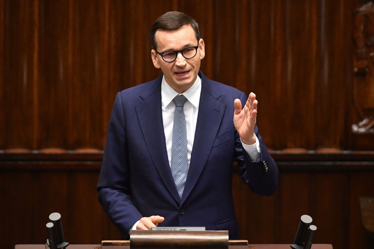 Mateusz Morawiecki w Sejmie skrytykował Platformę Obywatelską 