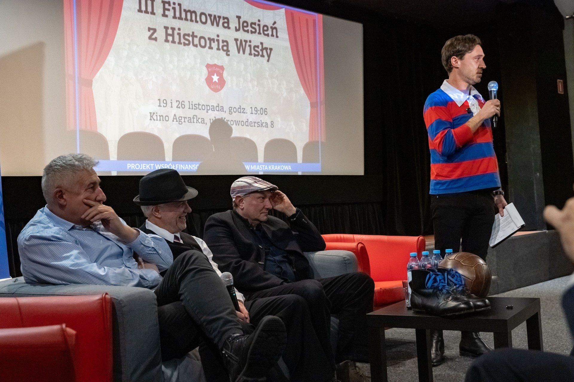 III Filmowa Jesień z Historią Wisły&#34; Premiera fabularyzowanego filmu &#34;Wisła Kraków - Pogoń Lwów. Więcej niż mecz&#34;.